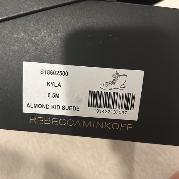 Rebecca Minkoff Kyla Ghillie Suede Sandal - Picture 3 of 5